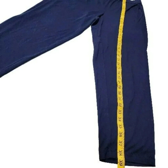 EILEEN FISHER Pants Women XL Slouch Viscose Stretch Jersey Pull On Navy Blue USA - Picture 7 of 12